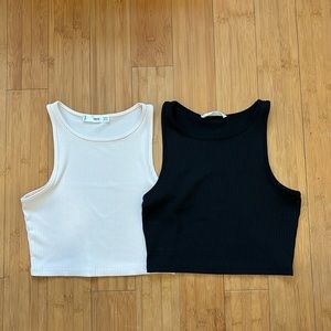 Mango Set of two Crop Tops